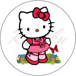 HELLO KITTY bílá