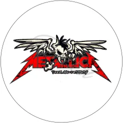 METALLICA bílá
