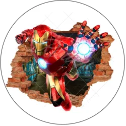 IRON MAN díra