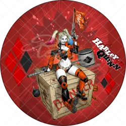 HARLEY QUINN červená