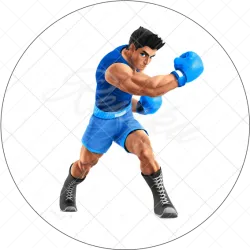 BOXER modrý