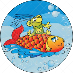 RÁKOSNÍČEK a ryba